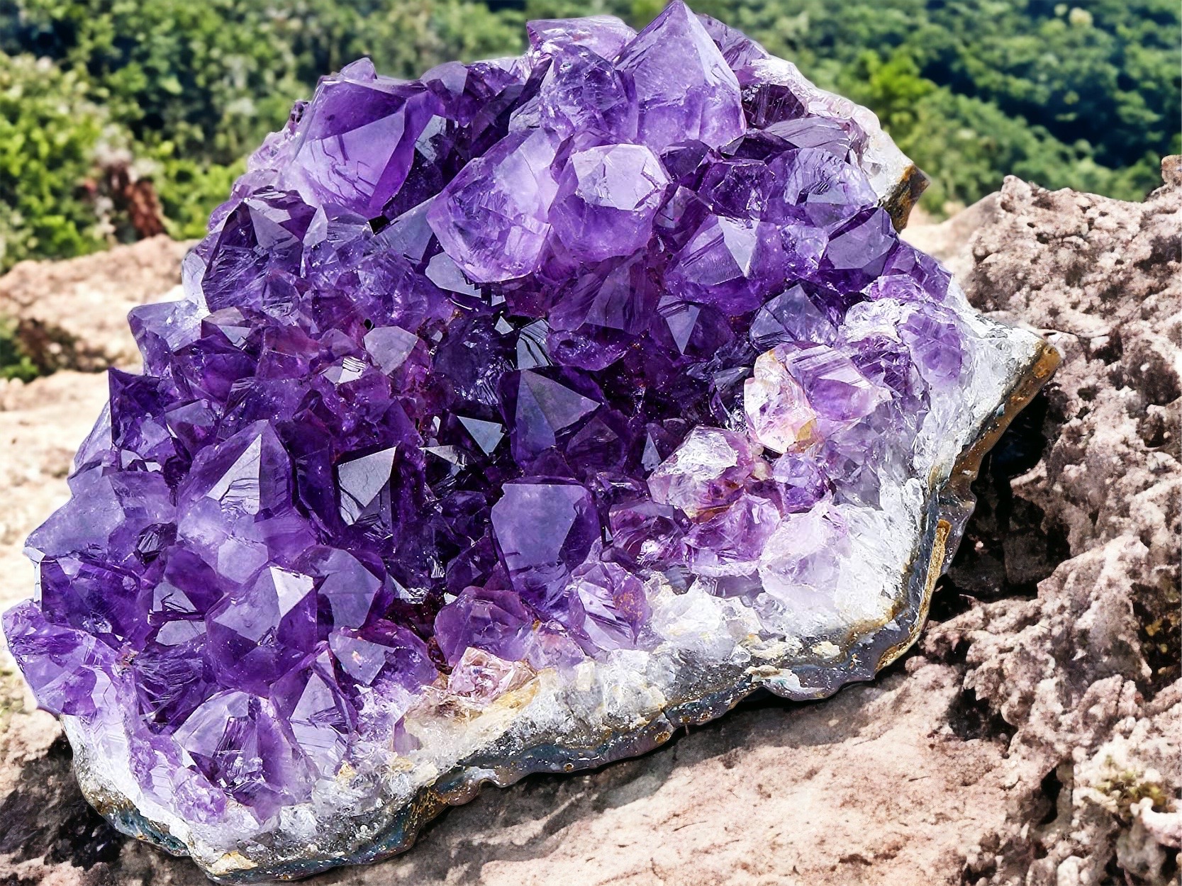 Ametistas – legendinės galios kristalas
